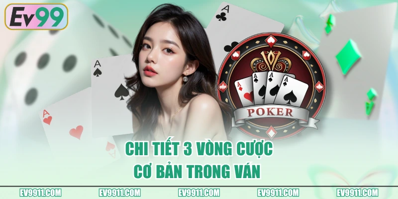Chi tiết 3 vòng cược cơ bản trong ván