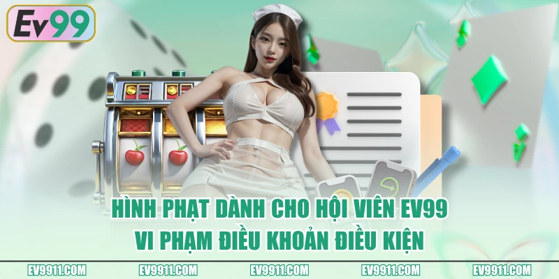 Hình phạt dành cho hội viên EV99 vi phạm điều khoản điều kiện